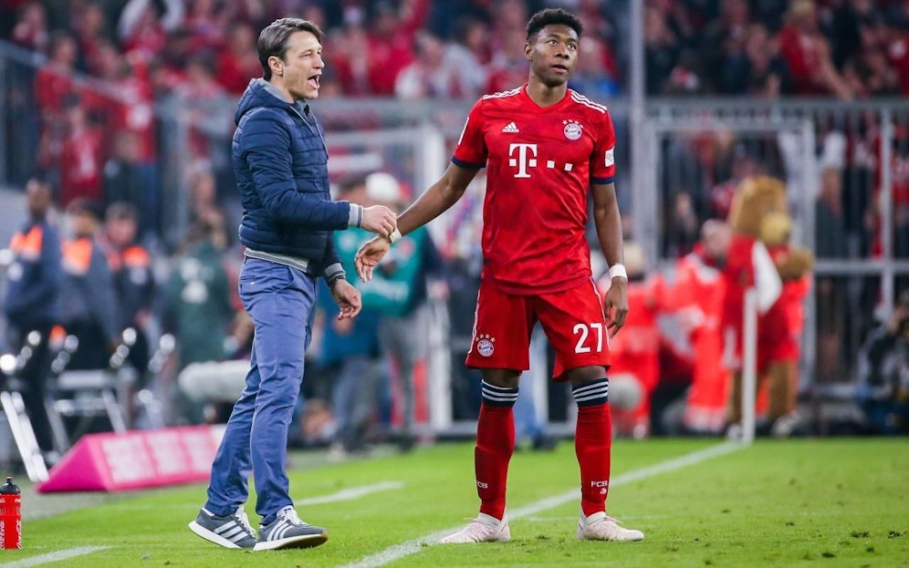 Niko Kovac und ÖFB-Ass David Alaba