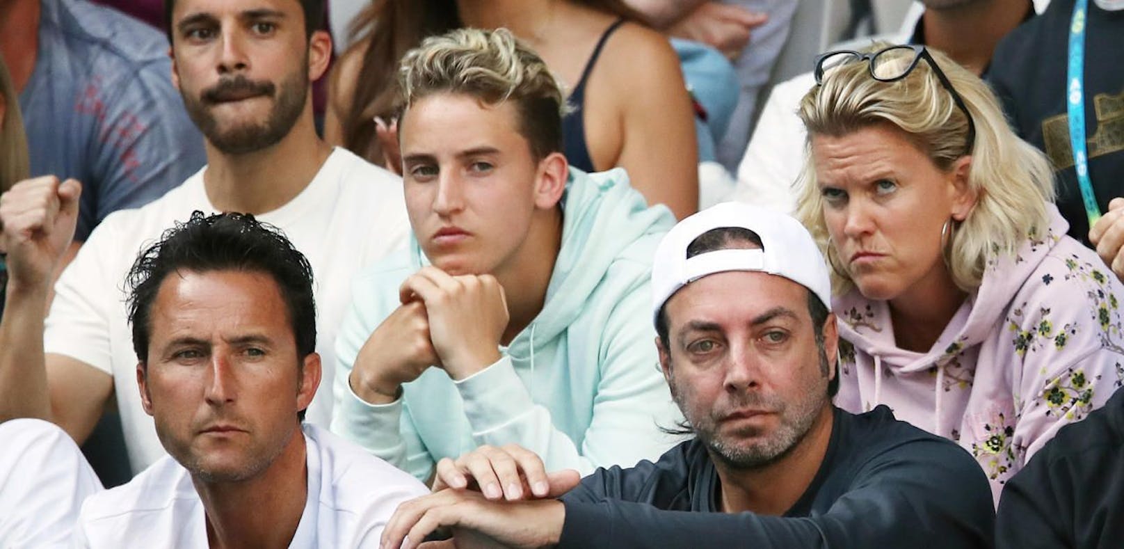 Bruder Moritz weicht Tennis-Star Dominic Thiem in Melbourne nicht von der Seite. 