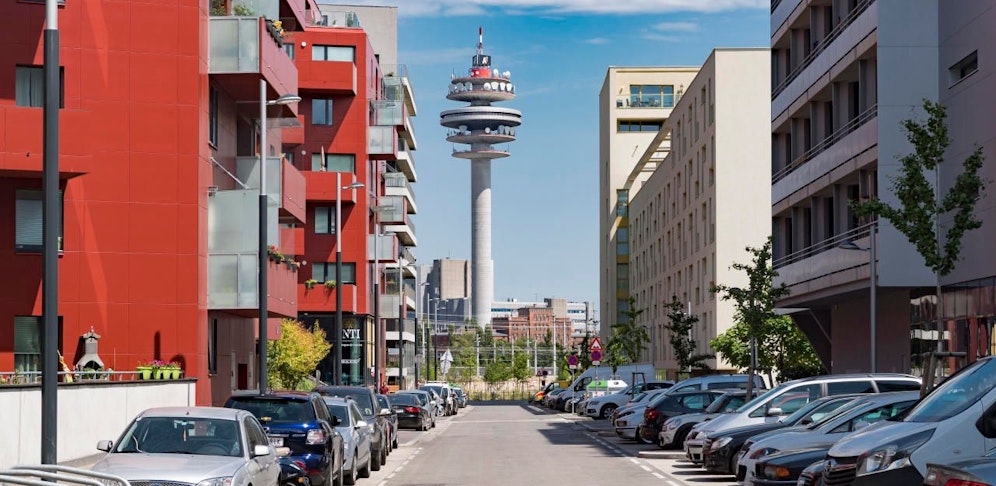 Wohngegend im 10. Wiener Gemeindebezirk Favoriten.