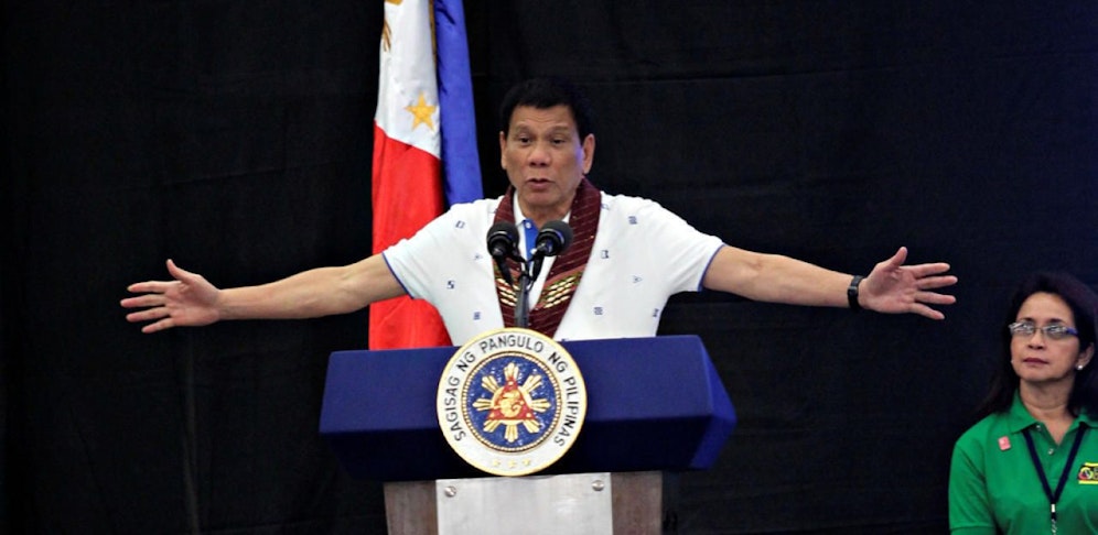 Rodrigo Duterte hat nicht viel übrig für Frauen.