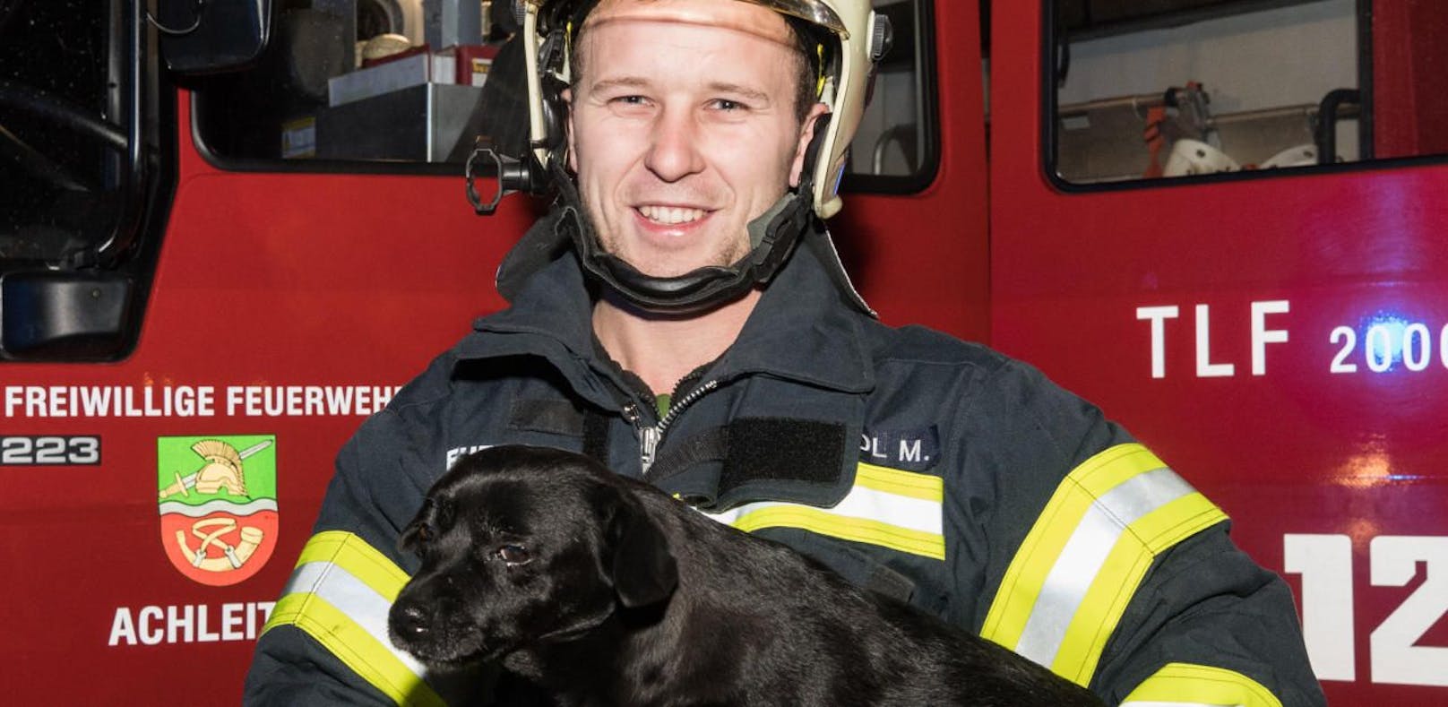 Bellender Hund "Gini" rettet  Besitzern das Leben