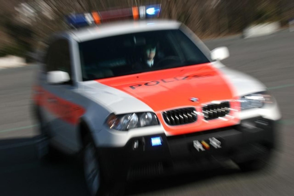 Ein Einsatzwagen der Landespolizei Fürstentum Liechtenstein.