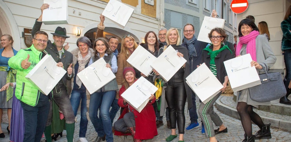 Die Gmundner Kaufleute freuen sich auf ihr eigenes Amazon.