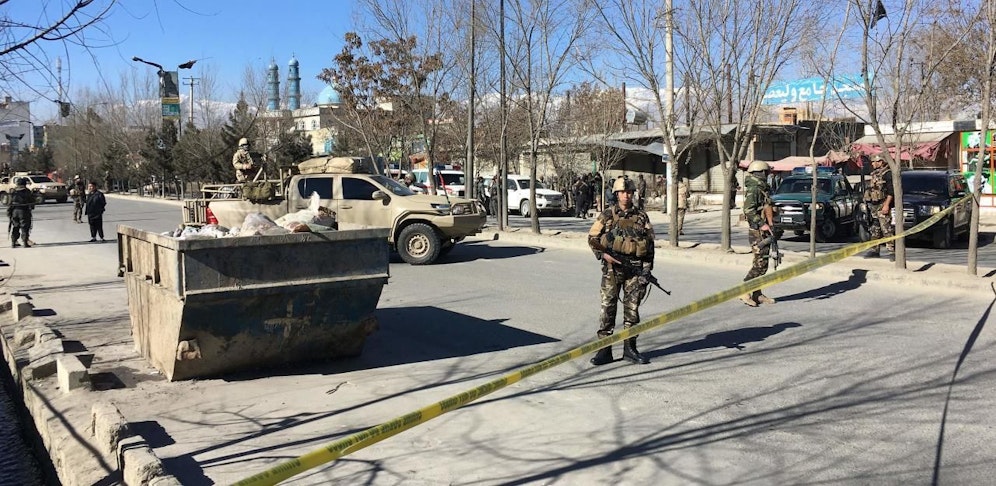 Bei dem Anschlag wurden ersten Informationen zufolge zumindest 40 Menschen getötet.