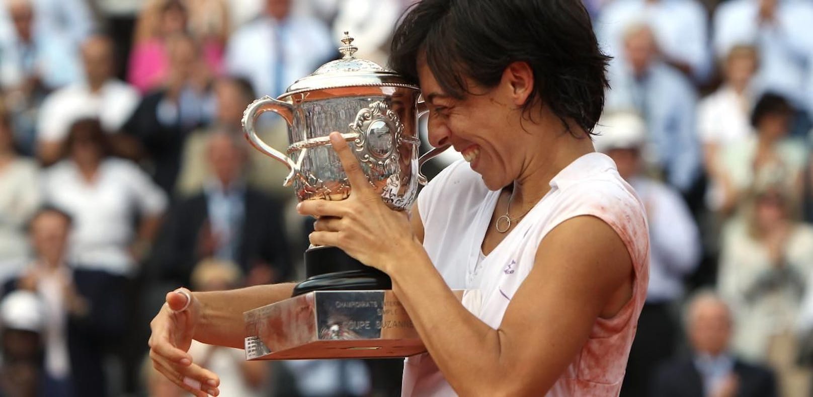 Francesca Schiavone gewann 2010 die French Open.