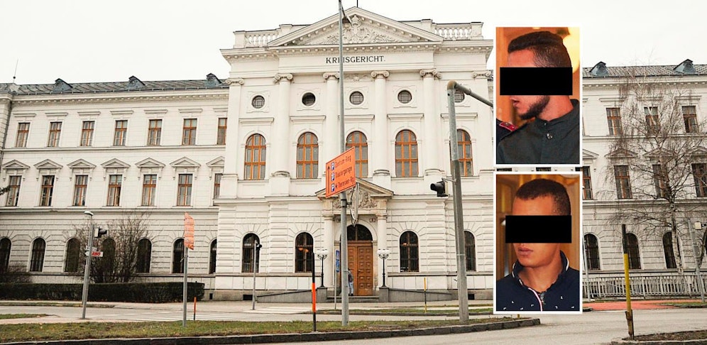 Die beiden Schläger mussten in Wr. Neustadt vor Gericht.