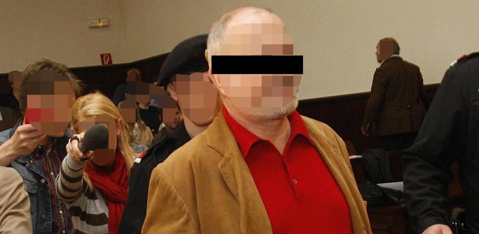 Helmut Osberger beim Prozess am Gericht in Krems.