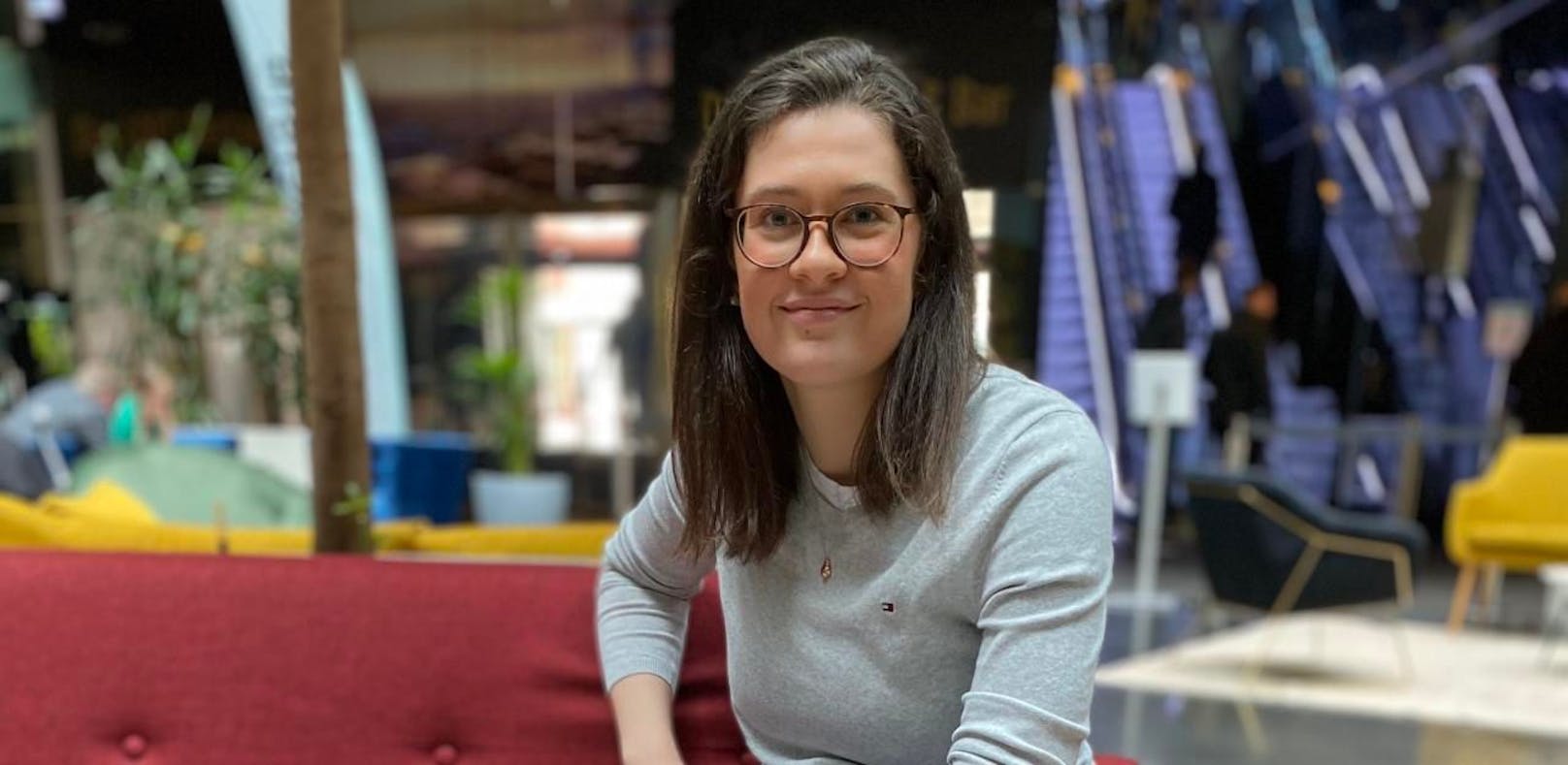 Julia Rosner: Die 19-Jährige will mit ihrem Start-up durchstarten.