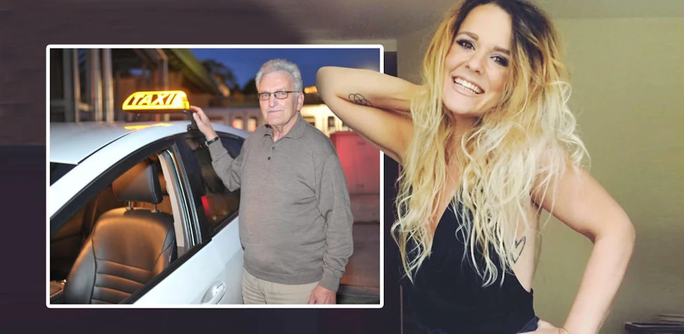 Taxifahrer Hermann (79) half der 28-jährigen Lehrerin Stephanie. "Ich hätte das für jeden gemacht, je nachdem, wie er rüberkommt", sagt der nette Taxler.
