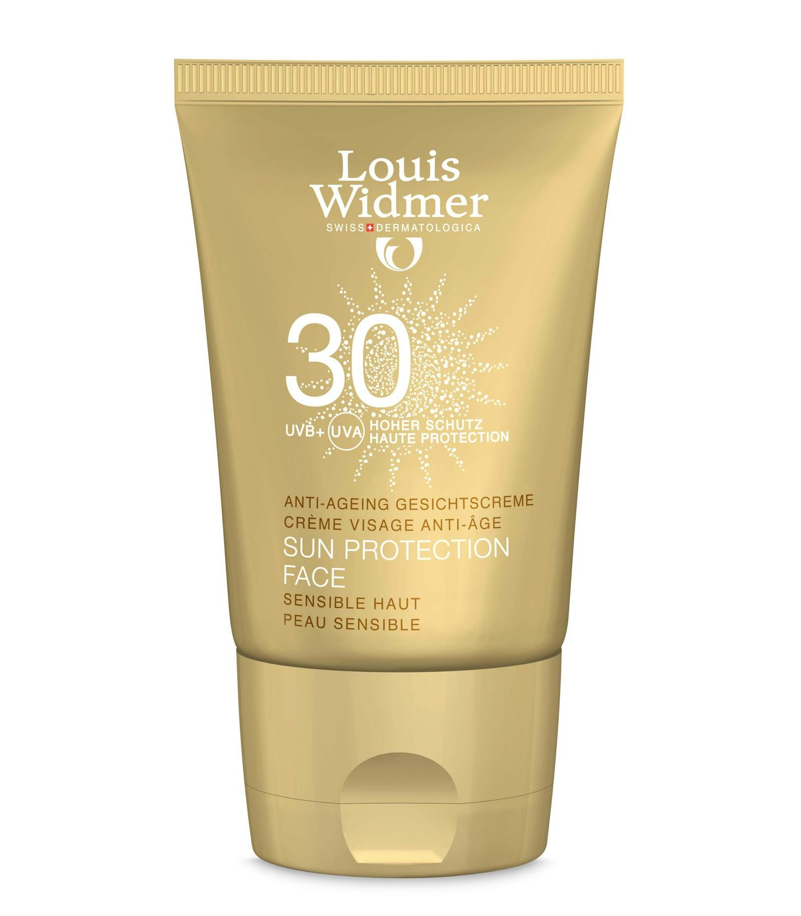 Gegen die <strong>Zeichen der Zeit</strong> hilft "Sun Protection Face" von Lois Widmer (21,90 Euro).