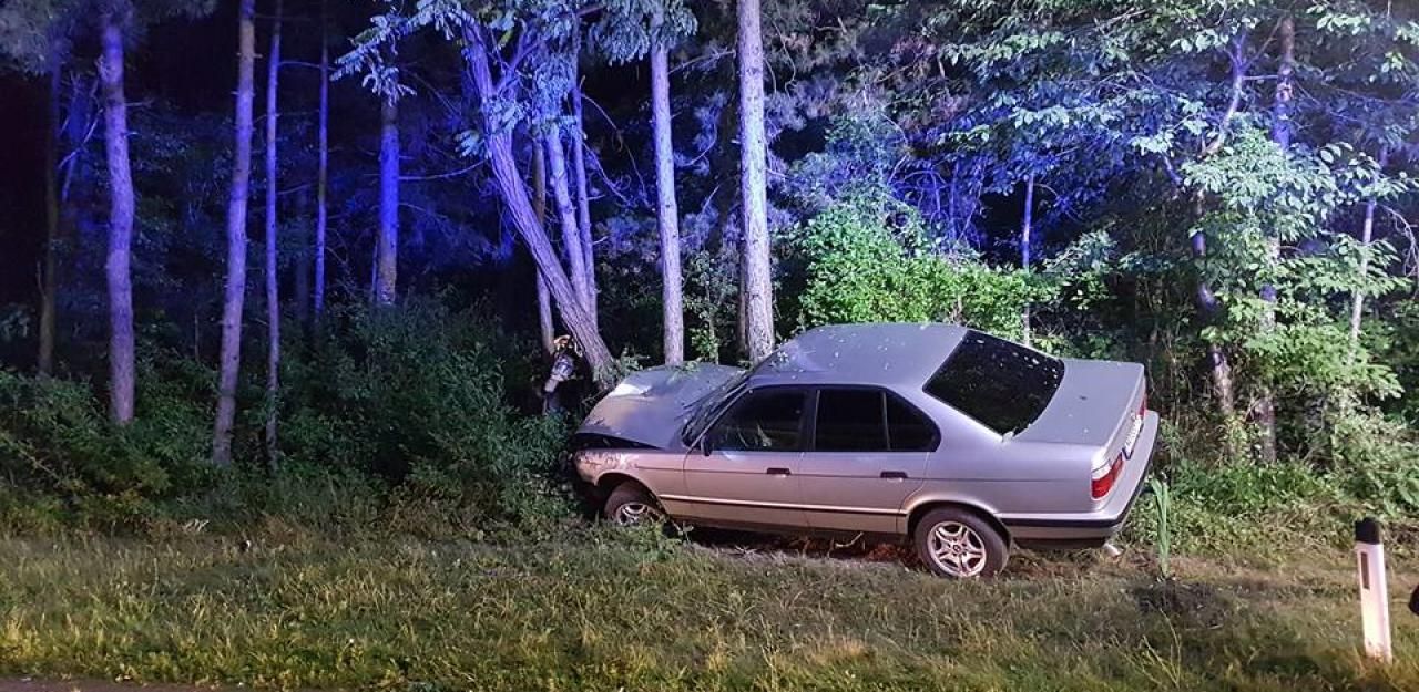 Ähnlich wie auf diesem Foto rollte der Wagen des 79-Jährigen neben der B17 ins Gebüsch. (Symbolbild)