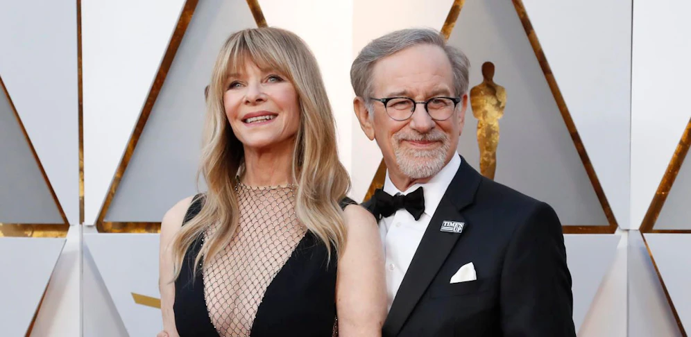 Steven Spielberg und seine Frau Kate Capshaw bei den Oscars 2018. 
