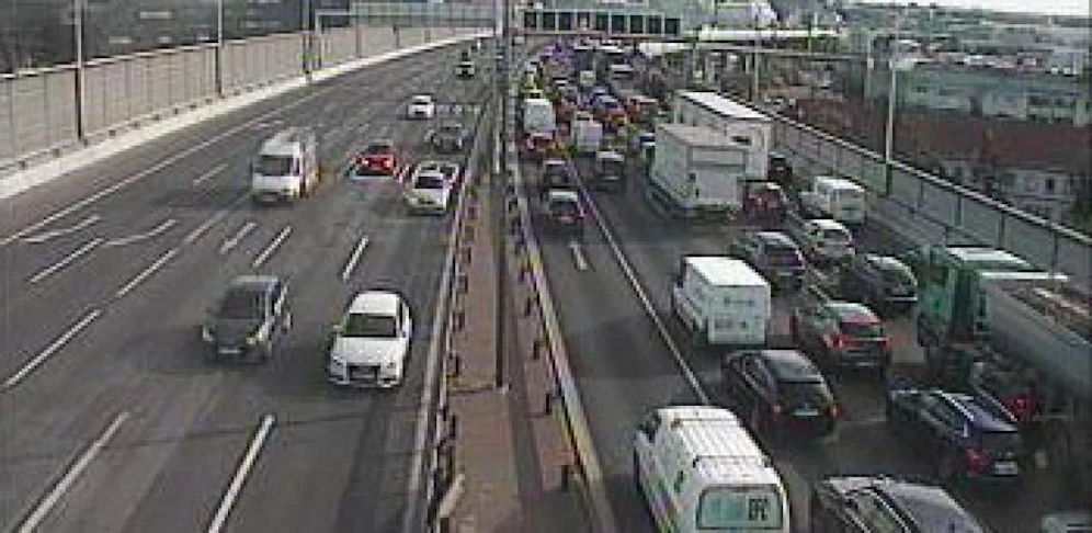 Stau-Chaos auf der A23 startet am Montag. 