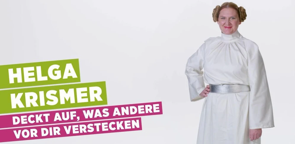 Helga Krismer als Prinzessin Lea