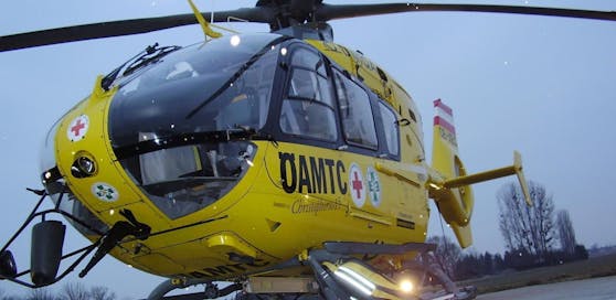 Der C15 flog den Mann nach Graz, der Unfall passierte direkt an der Landesgrenze zur Steiermark.