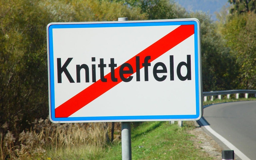 Ortsende von Knittelfeld. Symbolfoto