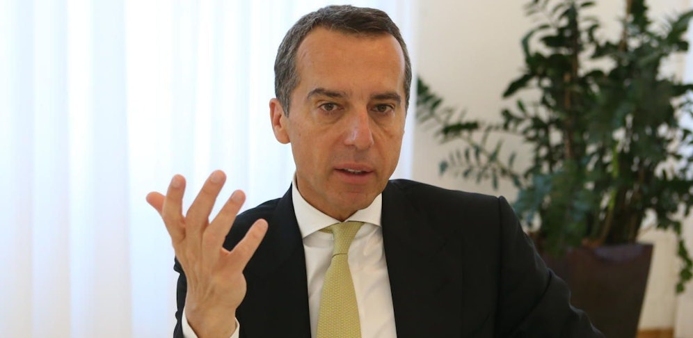 Kanzler Christian Kern (SPÖ).