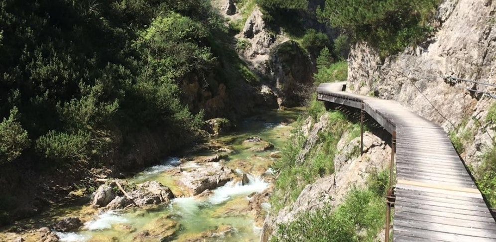 In den Ötschergräben gibts am Sonntag herrliches Wanderwetter.