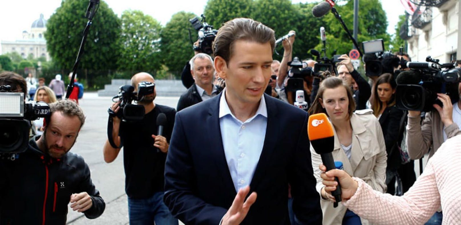 Sebastian Kurz will nicht, dass der türkische Wirtschaftminister in Wien auftritt.