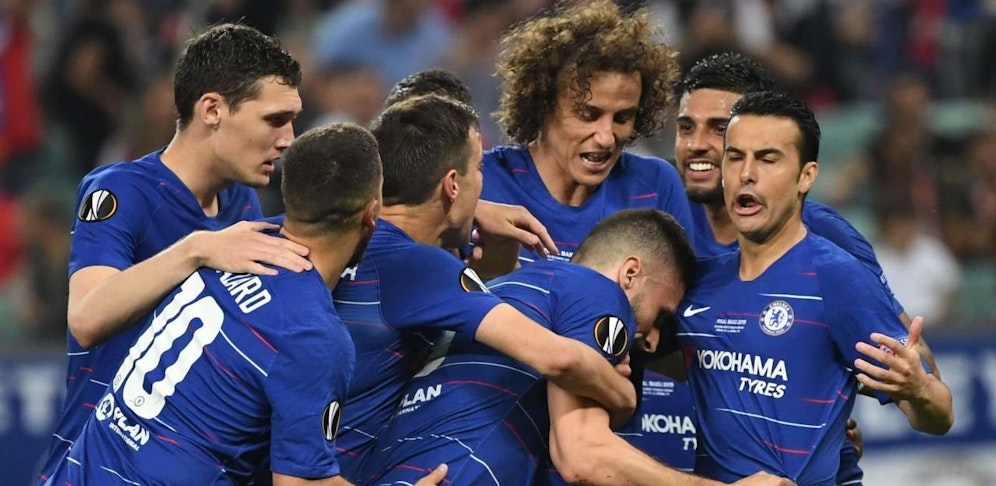 Chelsea jubelt in Baku
