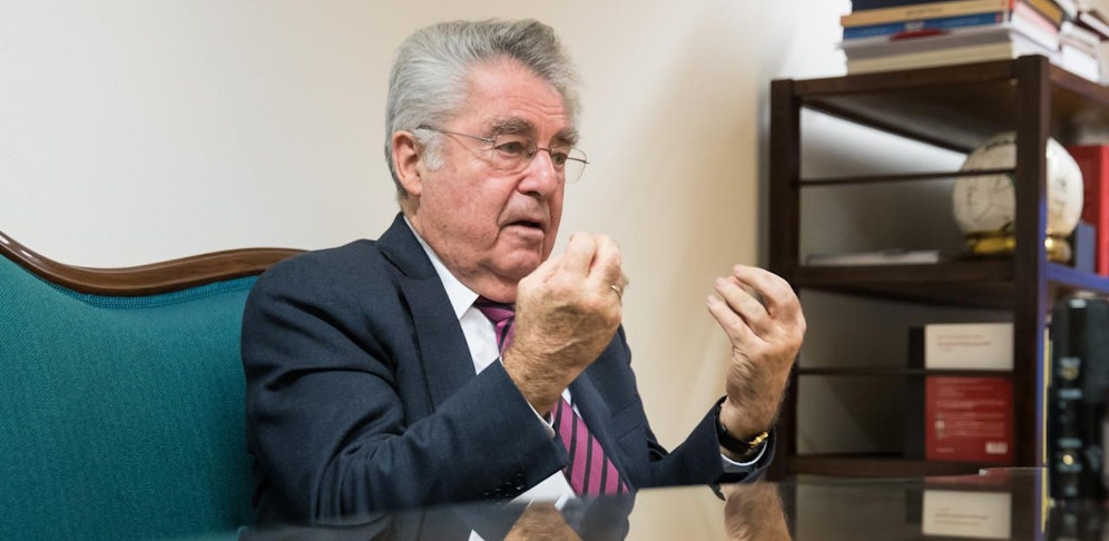 Ex-Bundespräsident Heinz Fischer hat kritische Worte für die neue Regierung.