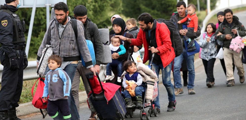 Bilder wie dieses gibt es in Österreich in den vergangenen Monaten immer seltener zu sehen. Die Zahl der hier ankommenden Asylwerber ist weiterhin stark rückläufig.