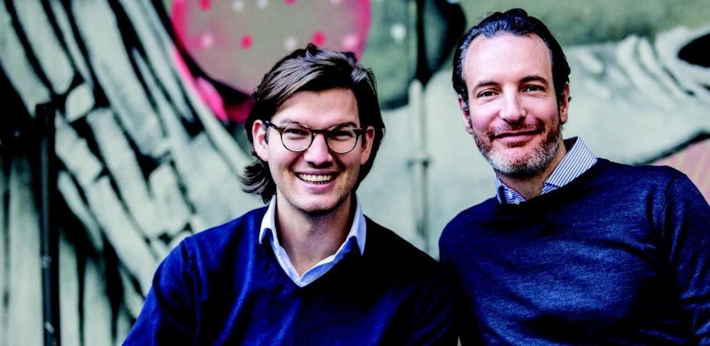 Valentin Stalf (l., 33), Maximilian Tayenthal (38); Gründer von N26 (Foto: N26)