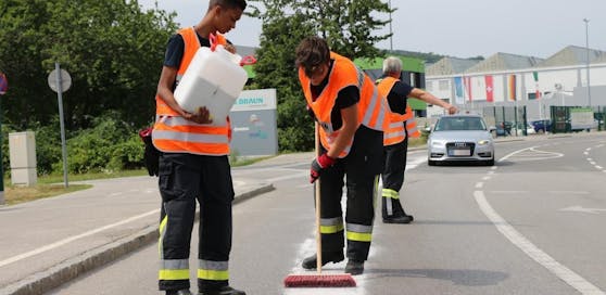 Ein Foto vom Einsatz.