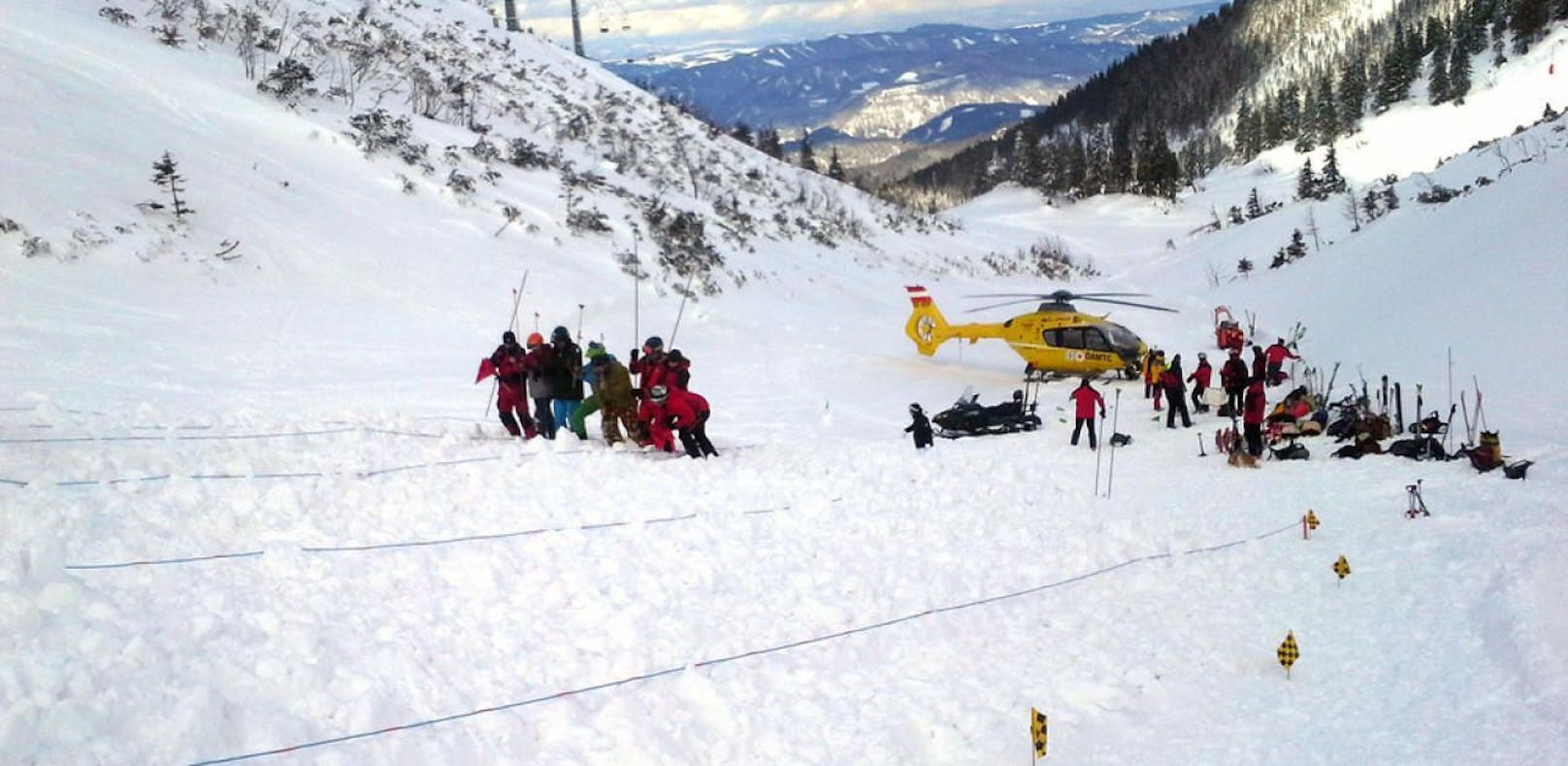 Zweiter Skifahrer nach Lawine tot geborgen