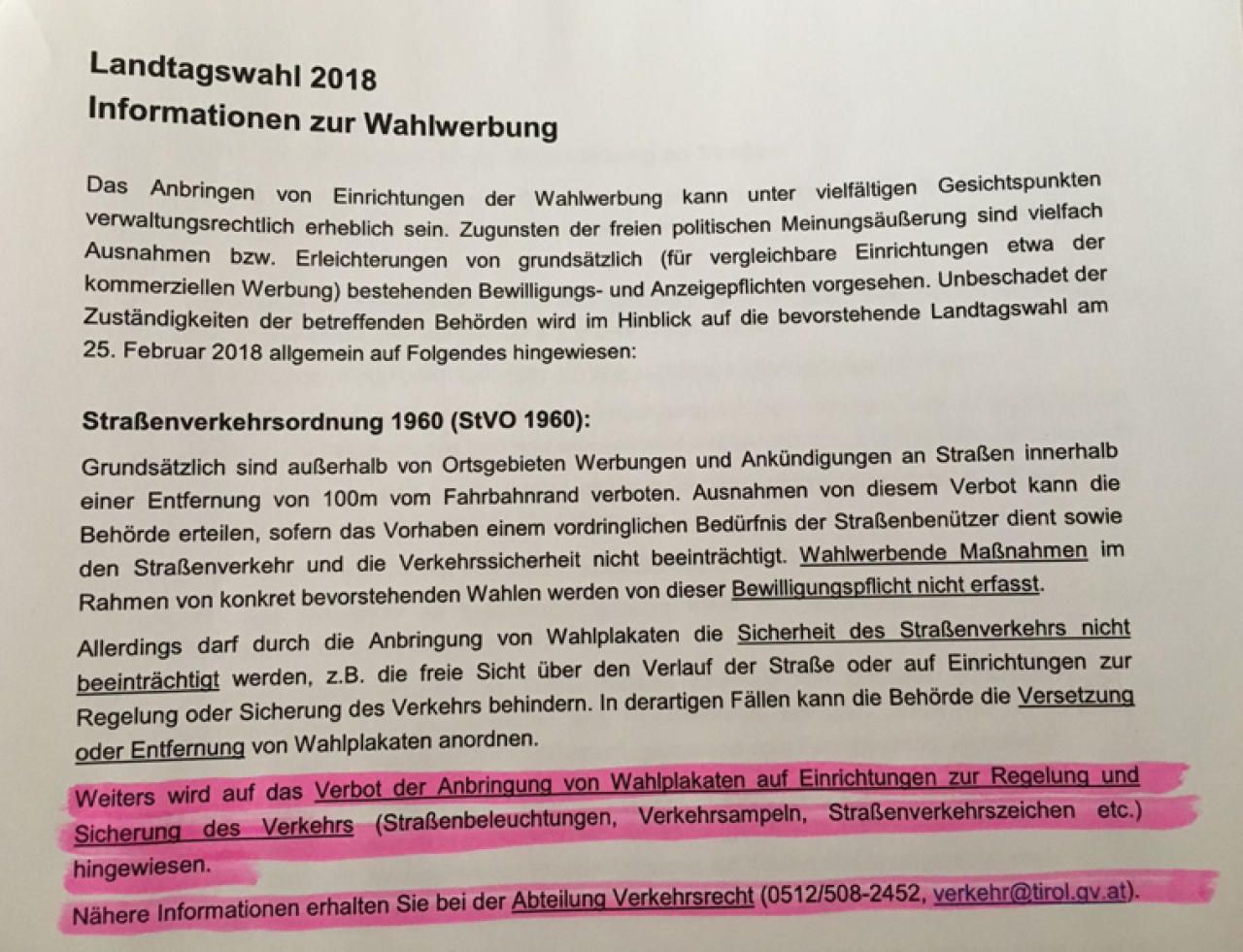 Heute.at - Aufmüpfiger VP-Ortschef verbannt Wahlplakate