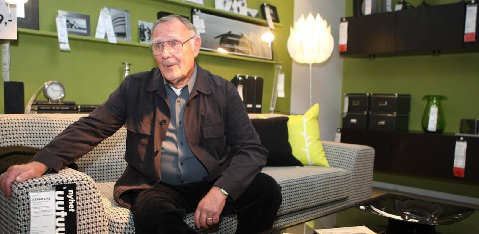 Der Gründer des schwedischen Möbelhaus-Imperiums Ikea ist tot.