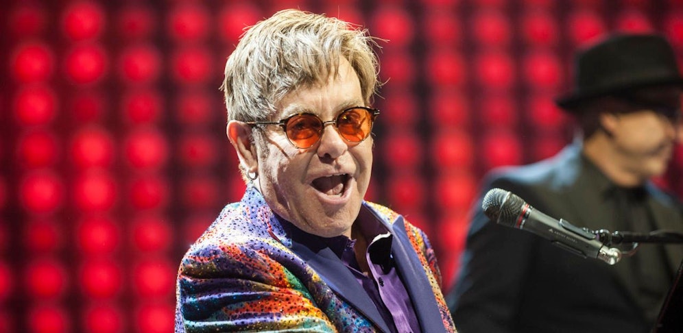 Elton John am 7. Juni 2017 in Birmingham, England 