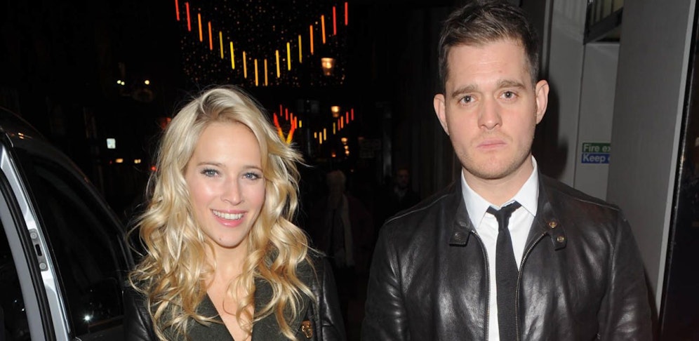 Luisana Lopilato und Michael Bublé am 2. November 2012 in London. 