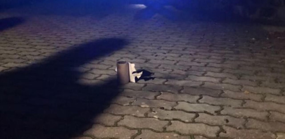 Dieser Böller sorgte für Aufregung.