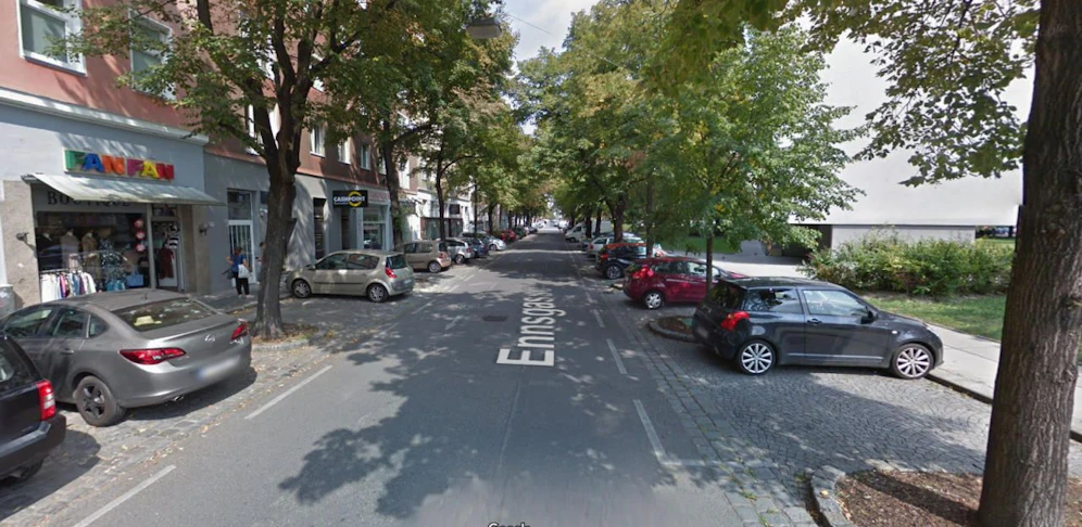 Die Betrunkenen wurden in der Ennsgasse festgenommen.