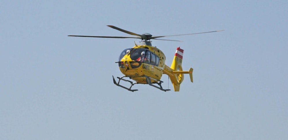 Opfer wurde ins Spital geflogen.