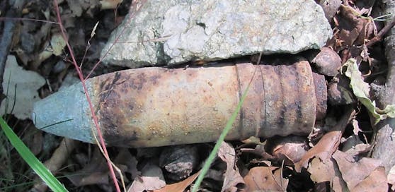 Im Burgenland haben Passanten mehrere Sprenggranaten entdeckt