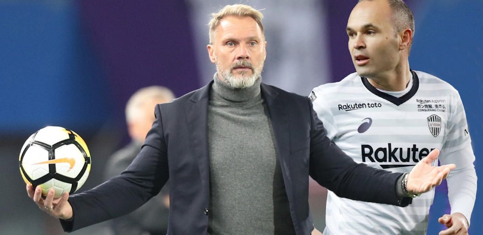 Thorsten Fink ist neuer Trainer von Iniesta.