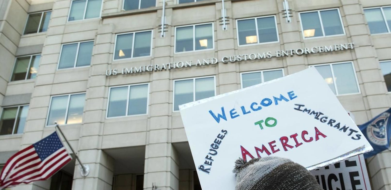 Die US Immigration, Customs and Enforcement Agency steht in der Kritik.