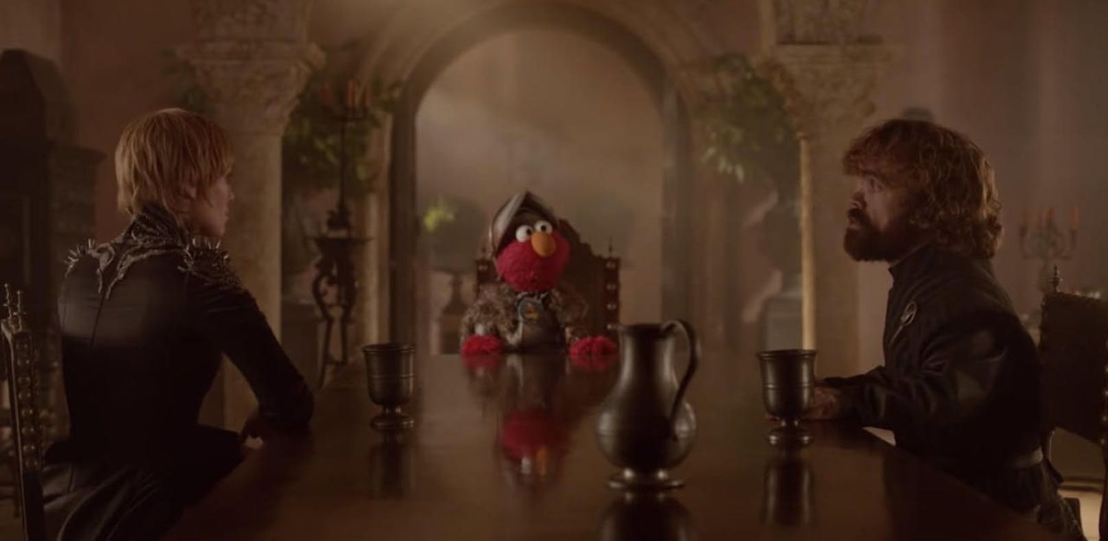 Elmo bringt "Game of Thrones" Respekt bei