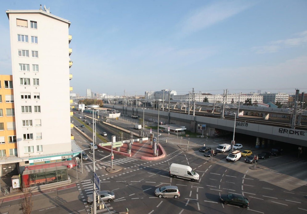In der Nacht von 22. auf 23. Jänner starten am Matzleinsdorfer Platz Bauarbeiten für das Linienkreuz U2/U5.
