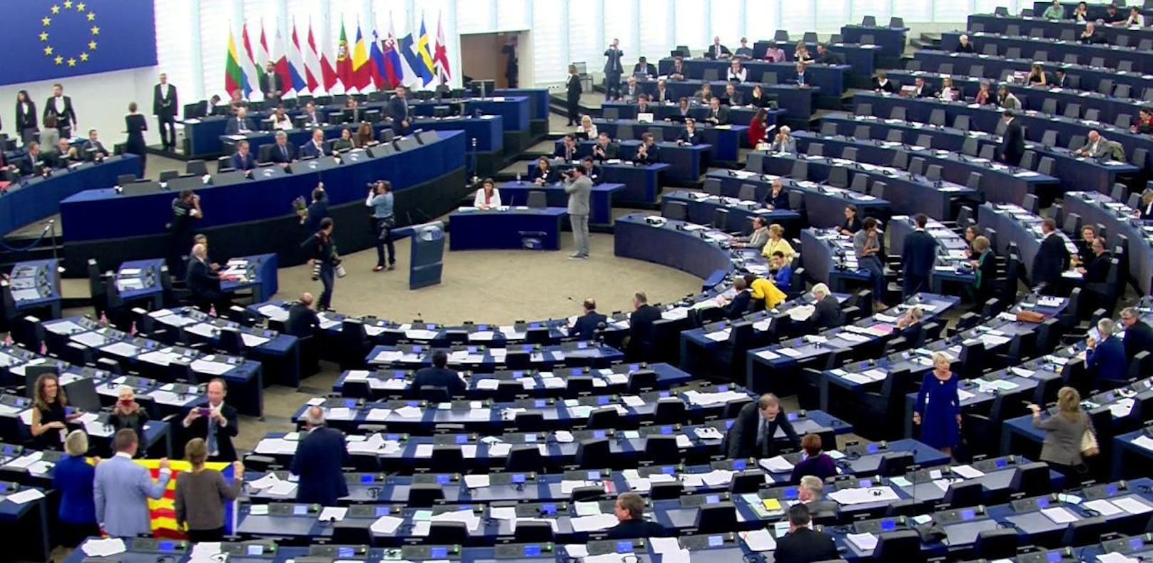 Das EU-Parlament in Strassburg
