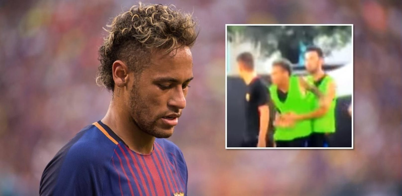 Trainings-Eklat! Neymar zuckt nach Zweikampf aus