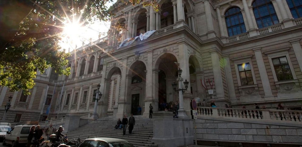 Die Universität Wien.