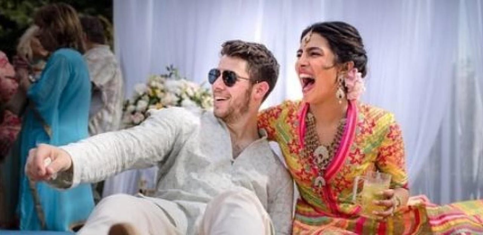 Jonas und Chopra feierten Bollywood-Hochzeit