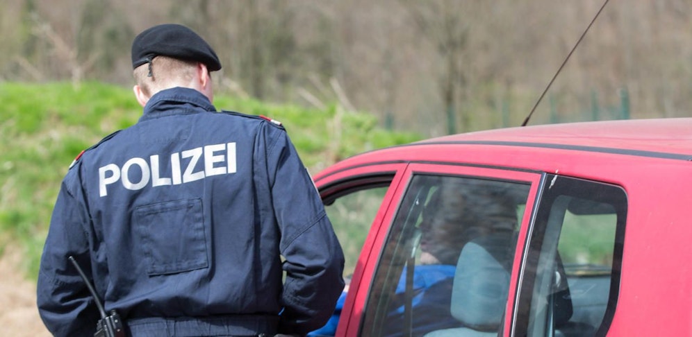 Der Mann wurde drei Mal gestoppt. 