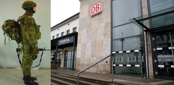 So tauchter der 20-Jährige am Bahnhof auf.
