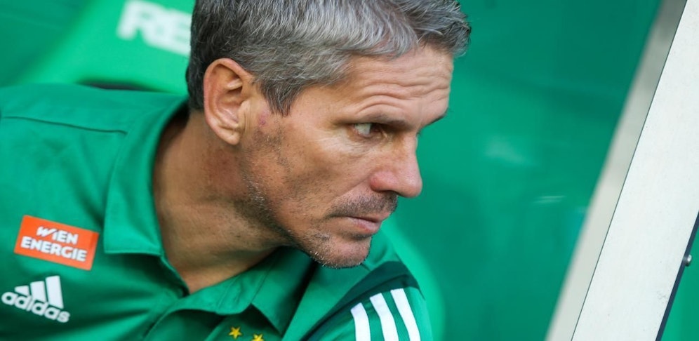 Rapid-Trainer Didi Kühbauer erwartet einen mauernden SV Mattersburg.