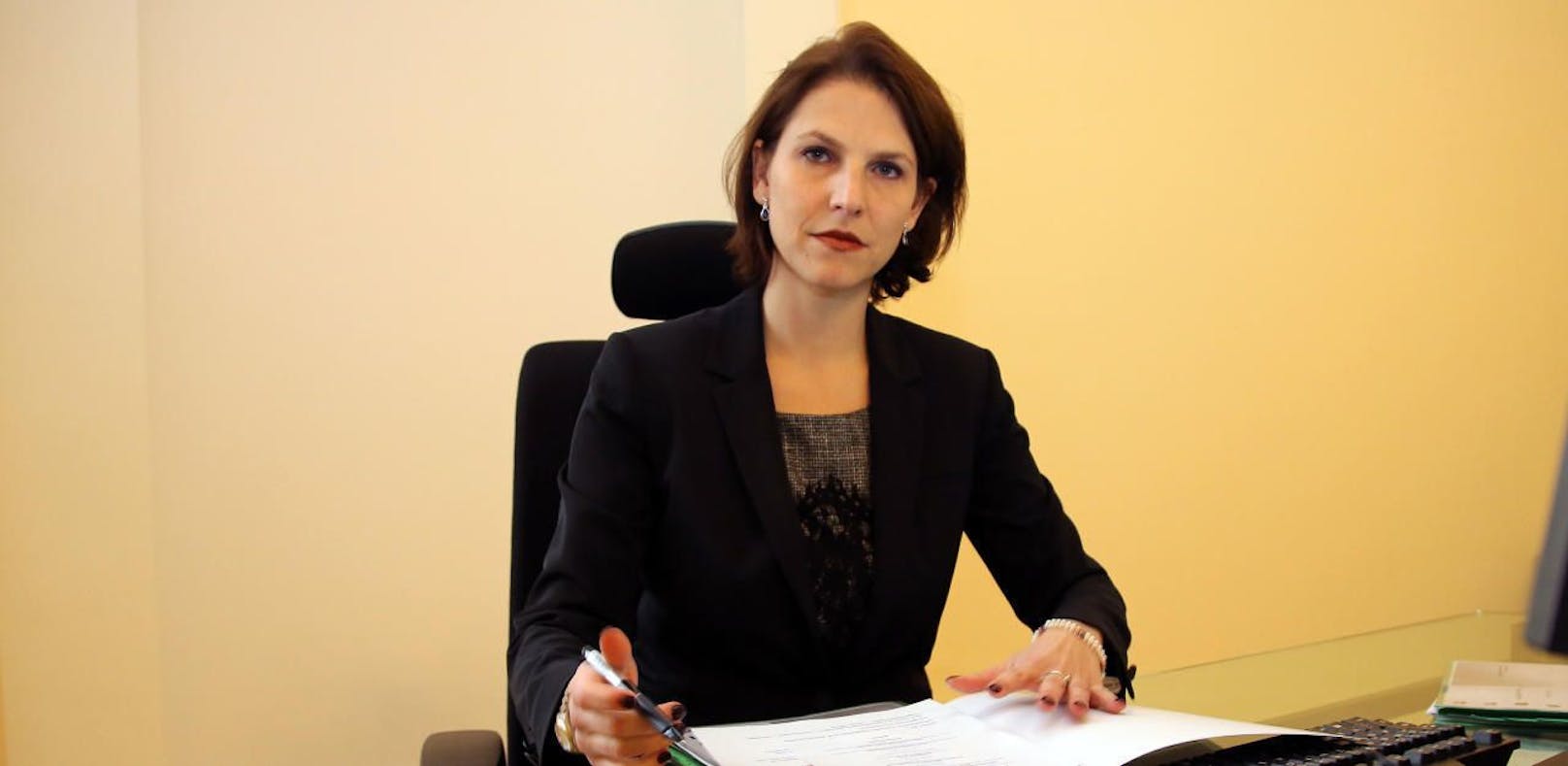 Karoline Edtstadler (ÖVP) ist seit dem 18. Dezember 2017 Staatssekretärin im Bundesministerium für Inneres.