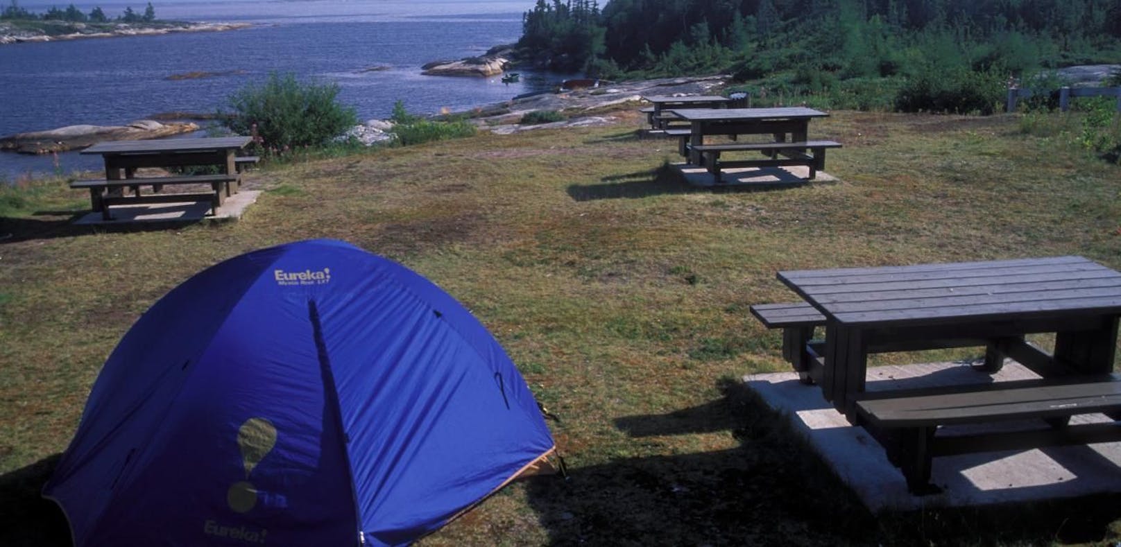 In Frankreich ist das Zelten in Küstennähe verboten